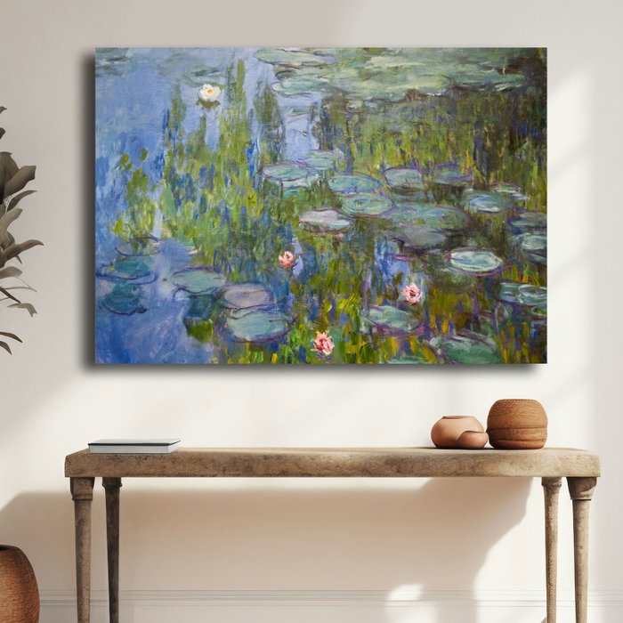 Wallity Pintura en Lienzo de Claude Monet 70 x 100 cm Wallity Pintura en Lienzo de Claude Monet 70 x 100 cm